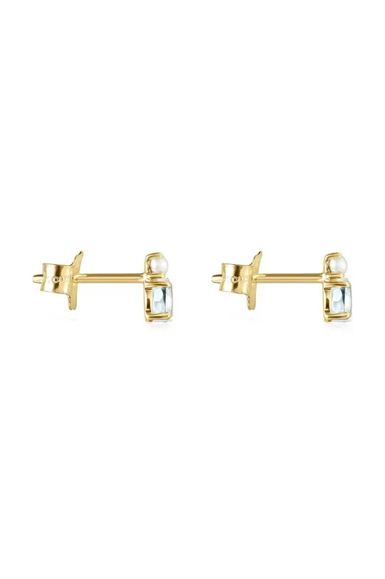 Χρυσά σκουλαρίκια Tous Mini Ivette χρυσαφί