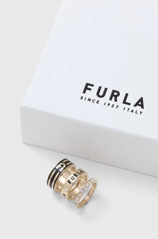 Δαχτυλίδια Furla 3-pack πολύχρωμο