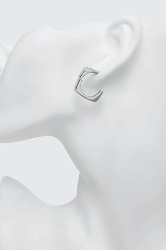 Σκουλαρίκια Calvin Klein ασημί