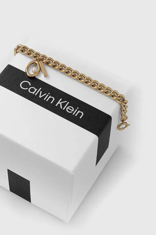 Calvin Klein bransoletka Metal, Perła