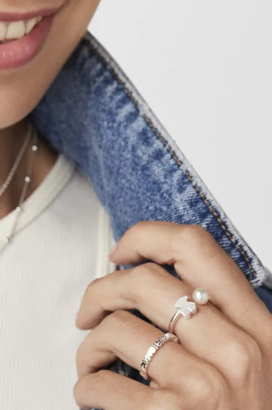 Срібний перстень Tous 10 Жіночий