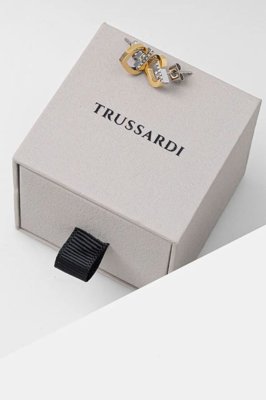 Trussardi kolczyki TJAXC49 złoty AA00