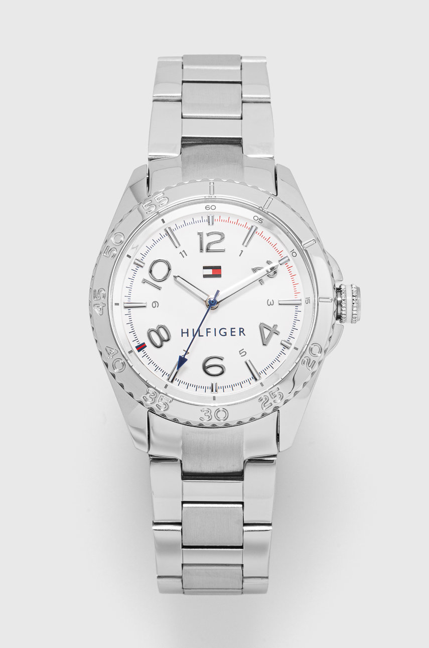 srebrny Tommy Hilfiger - Zegarek Damski