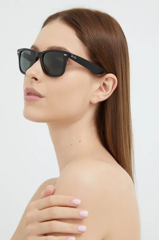 чёрный Ray-Ban - Солнцезащитные очки WAYFARER Женский