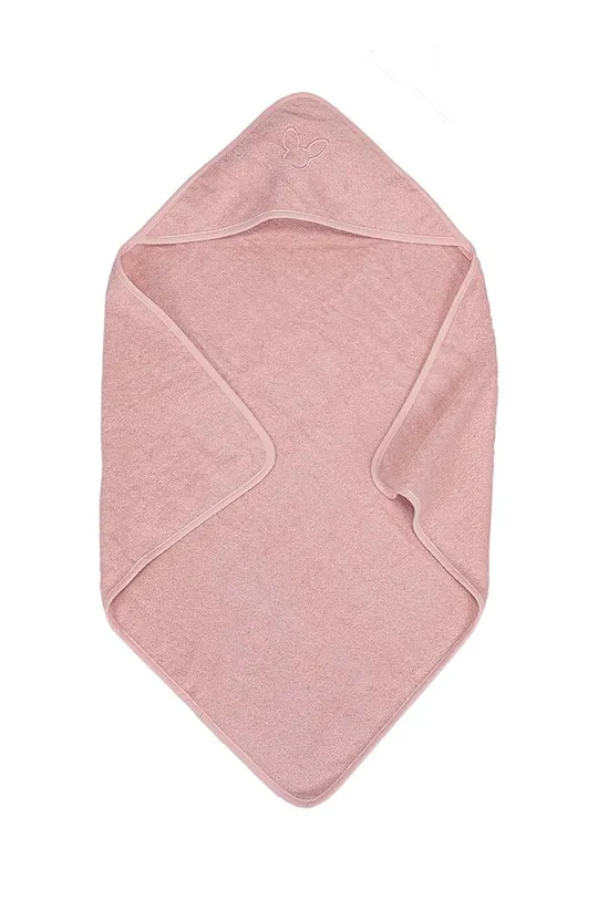różowy Effiki ręcznik bawełniany dziecięcy 95x95 cm Dziewczęcy