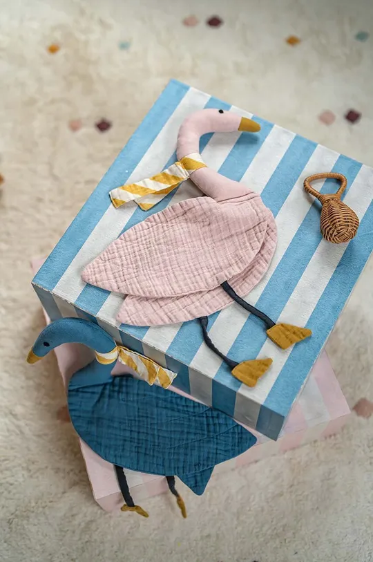 рожевий М'яка іграшка для немовлят La Millou DouDou Swan POWDER PINK