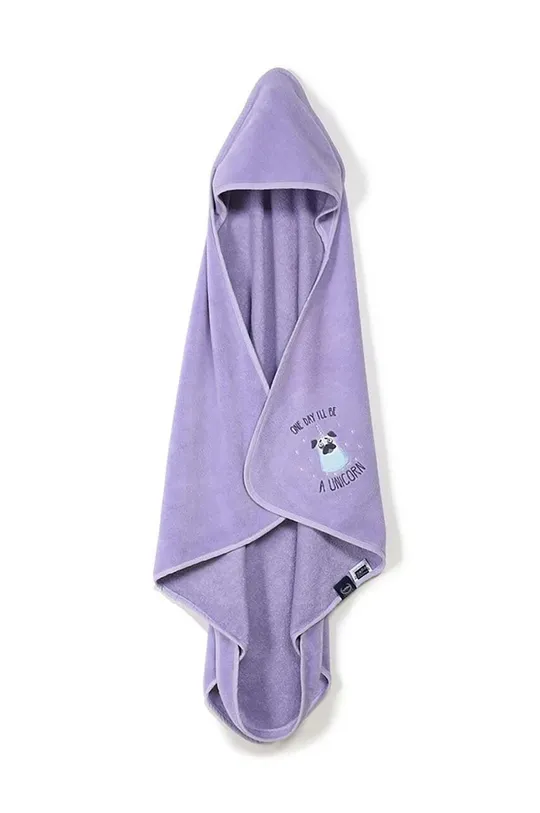 фиолетовой Детское полотенце La Millou DOGGY UNICORN S Для девочек