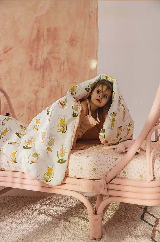 розовый Утепленное одеяло для младенцев La Millou FROGS