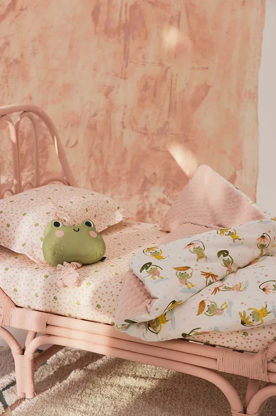 розовый Утепленное одеяло для младенцев La Millou FROGS Для девочек