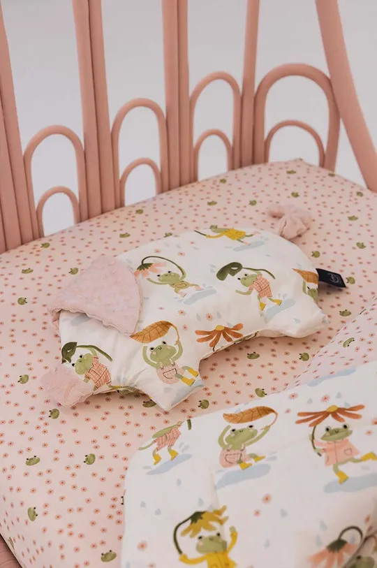 рожевий Подушка для немовлят La Millou FROGS Для дівчаток