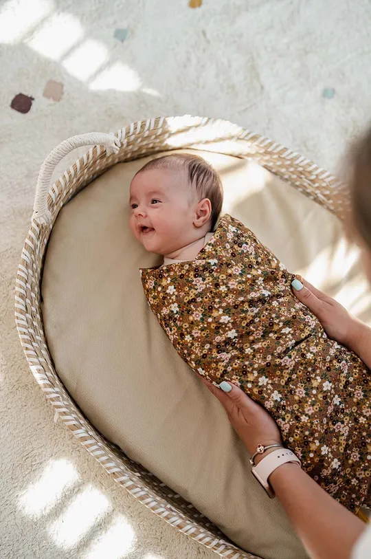 коричневий Бамбукове покривальце для немовлят La Millou FLOWER STYLES
