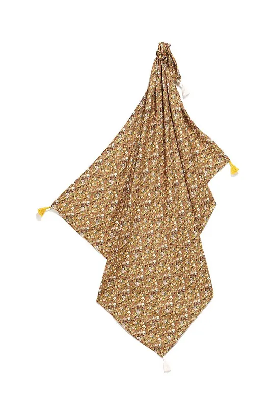 Бамбуковое покрывальце для младенцев La Millou FLOWER STYLES коричневый