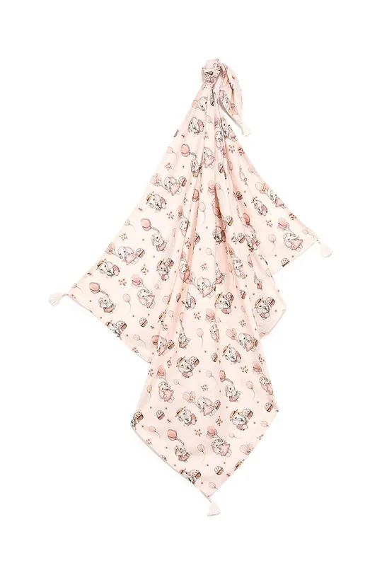 розовый Бамбуковое покрывальце для младенцев La Millou ROSSIE by Maja Hyży Для девочек