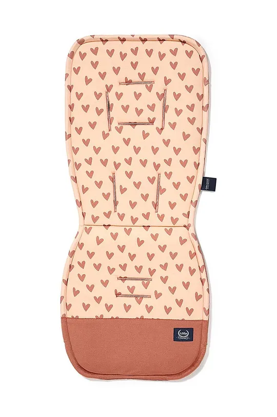 рожевий Вкладка для візочка La Millou Jersey HEARTBEAT PINK Для дівчаток