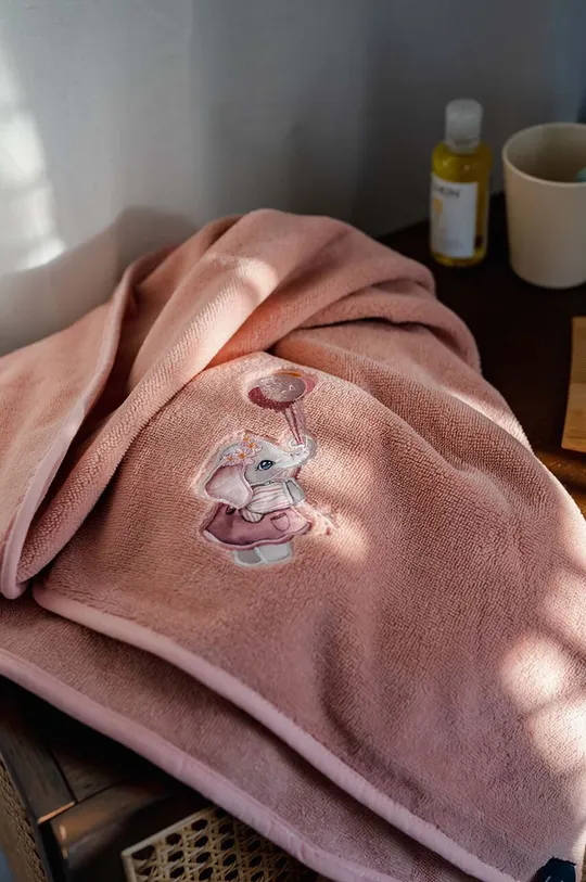 pomarańczowy La Millou ręcznik niemowlęcy ROSSIE by Maja Hyży