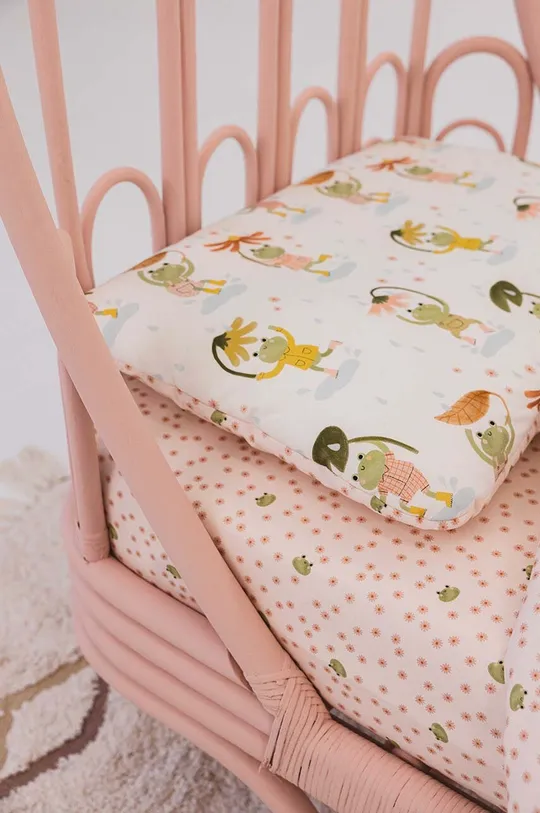 La Millou biancheria da letto per neonati FROGS 100% Cotone