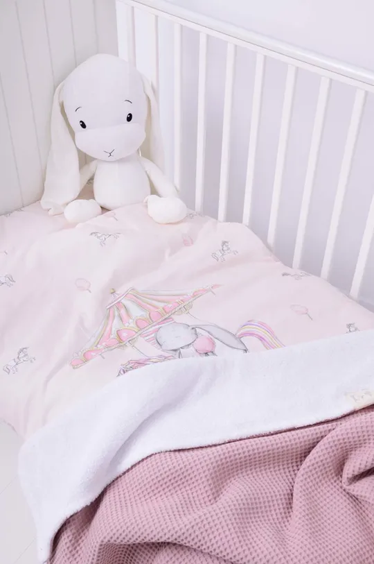 Κουβέρτα μωρού Effiki 100x120 ροζ