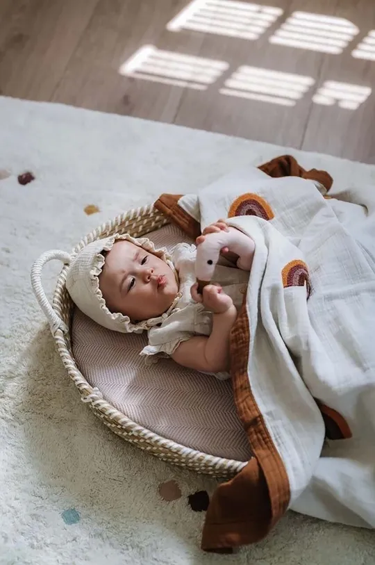 Κουβέρτα μωρού La Millou GINGER RAINBOW 100% Βαμβάκι