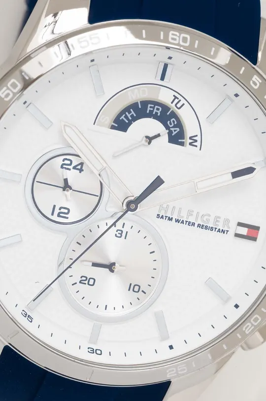 Tommy Hilfiger ρολόι Συνθετικό ύφασμα, Ανοξείδωτο χάλυβα, Ορυκτό γυαλί
