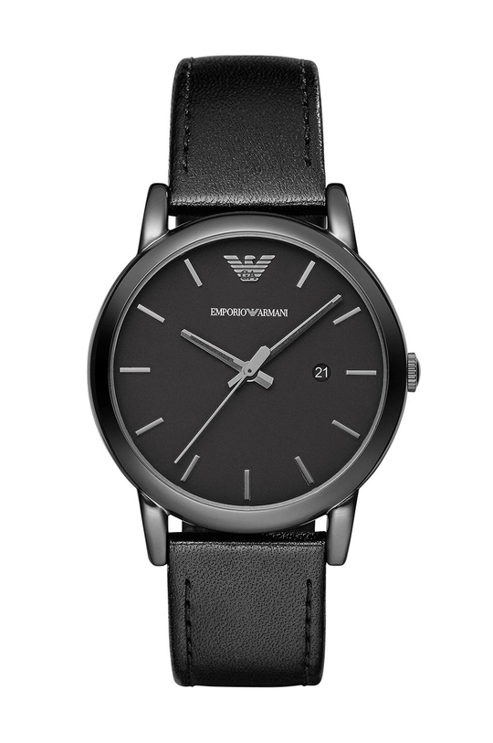 čierna Emporio Armani - Hodinky Pánsky