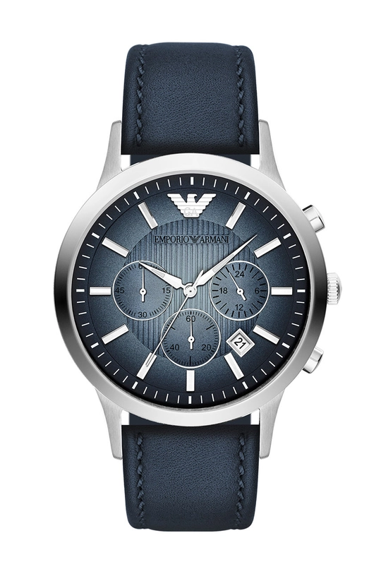 granatowy Emporio Armani - Zegarek AR2473 Męski