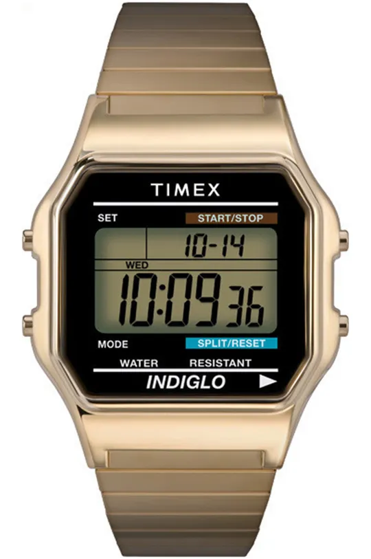 золотий Timex - Годинник T78677 Чоловічий