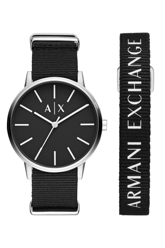 čierna Armani Exchange - Hodinky AX7111 Pánsky