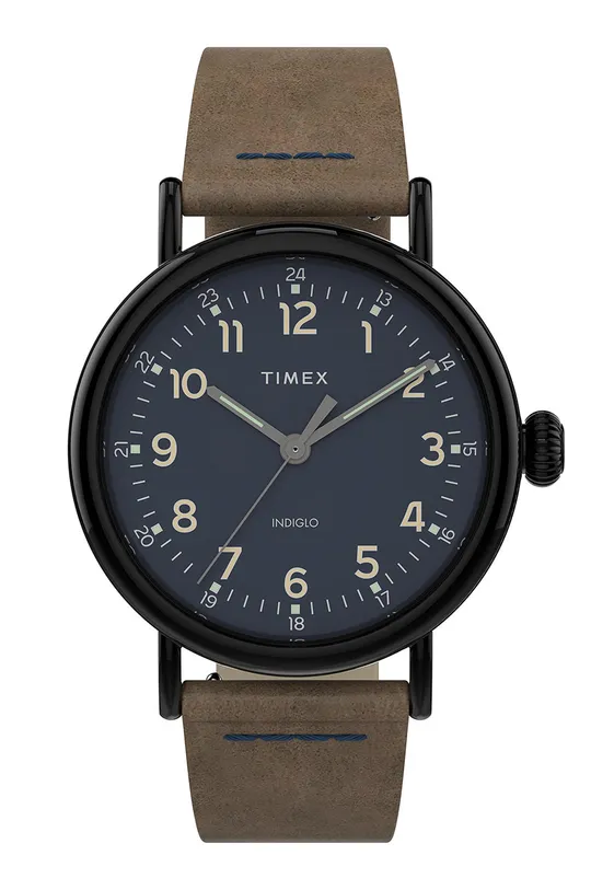 hnedá Timex - Hodinky TW2T69400 Pánsky