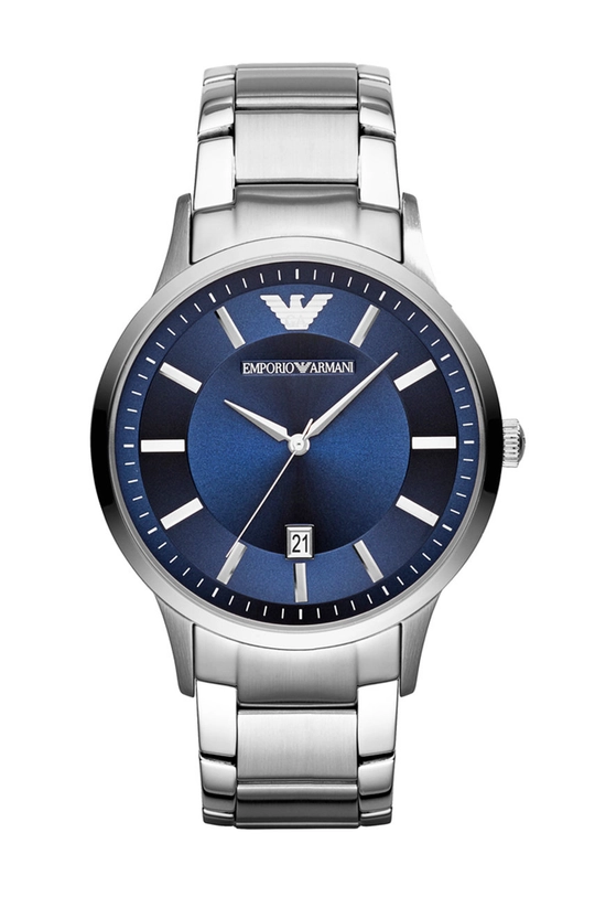 srebrny Emporio Armani - Zegarek AR11180 Męski