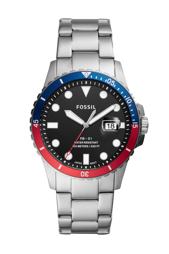 срібний Fossil - Годинник FS5657 Чоловічий