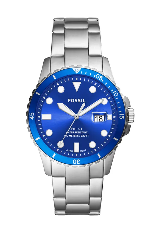 серебрянный Fossil - Часы FS5669 Мужской