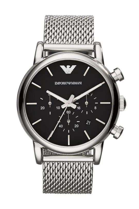 strieborná Emporio Armani - Hodinky AR1811 Pánsky