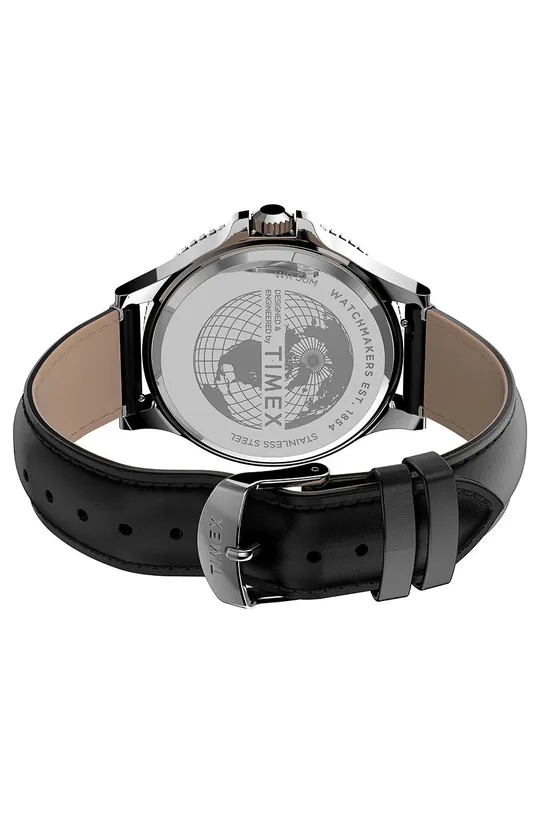 czarny Timex zegarek TW2U12900 Harborside Multifunction