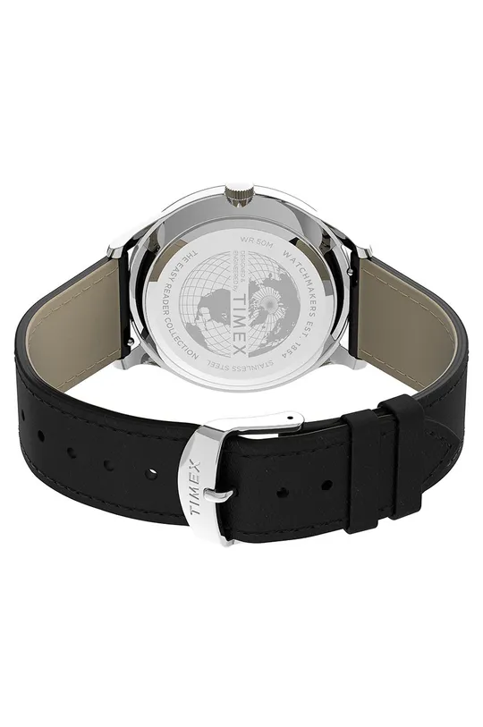 μαύρο Timex - Ρολόι TW2U22300