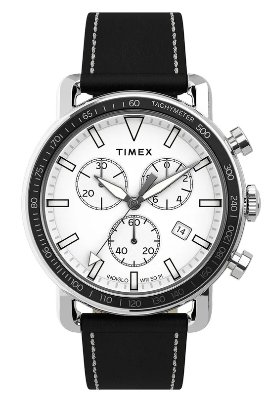 czarny Timex - Zegarek TW2U02200 Męski