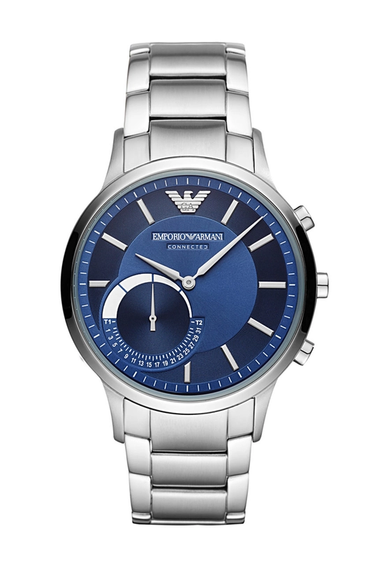 srebrny Emporio Armani - Zegarek ART3033 Męski