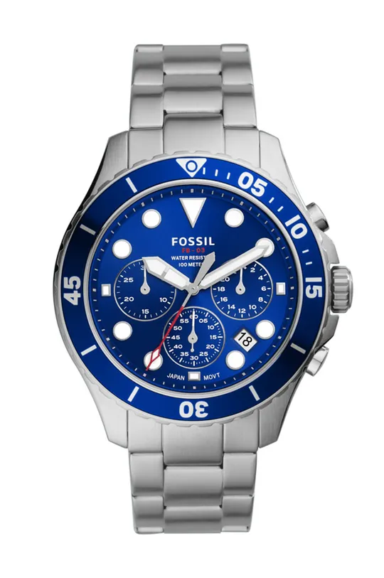 серебрянный Fossil - Часы FS5724 Мужской