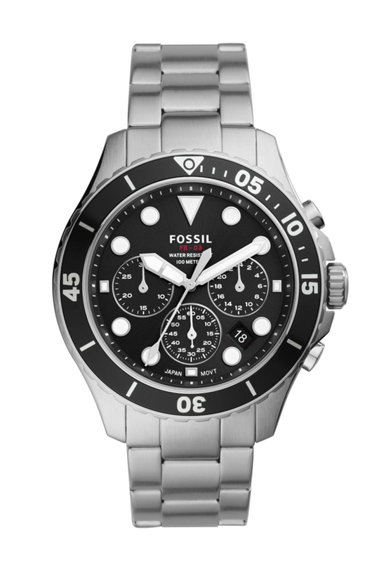 срібний Fossil - Годинник FS5725 Чоловічий