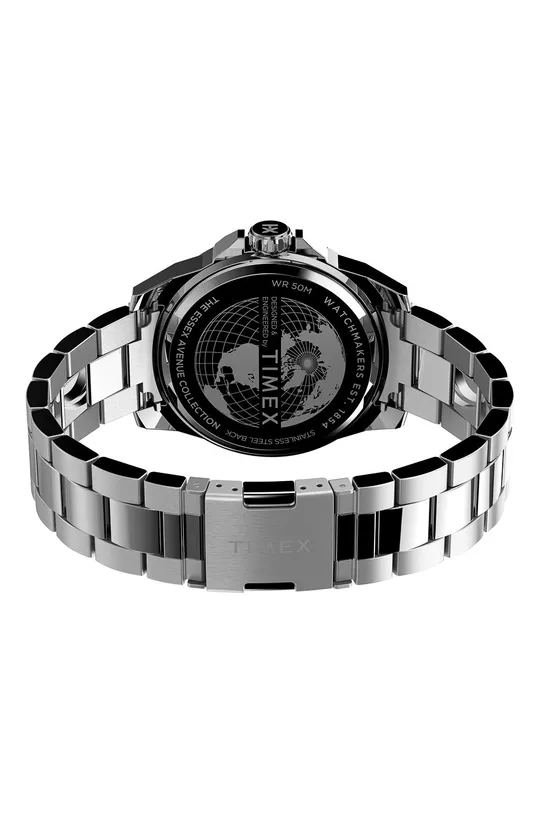 srebrny Timex zegarek TW2U42600 Essex Avenue Multifunction