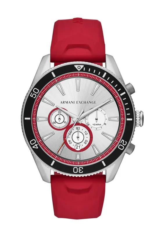 czerwony Armani Exchange - Zegarek AX1837 Męski