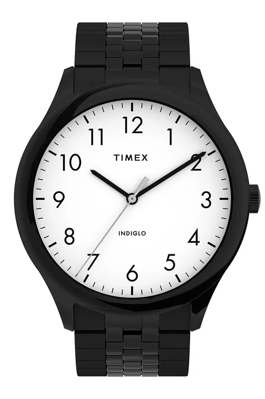 fekete Timex - Óra TW2U39800 Férfi