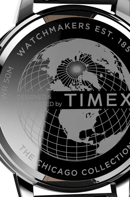 czarny Timex zegarek TW2U39100 Chicago Chronograph