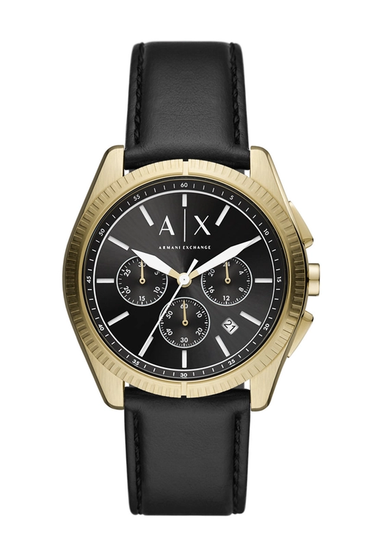 czarny Armani Exchange - Zegarek AX2854 Męski