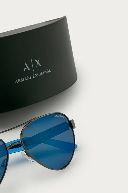Armani Exchange - Okulary 0AX2034S.600655 Metal, Plastik