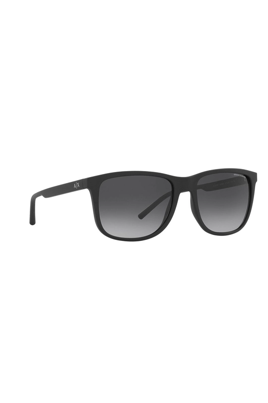 czarny Armani Exchange Okulary przeciwsłoneczne 0AX4070S