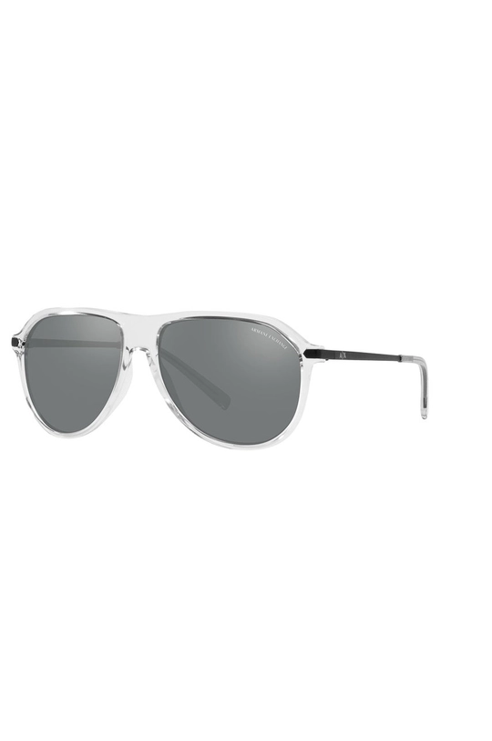 szary Armani Exchange Okulary przeciwsłoneczne 0AX4106S Męski