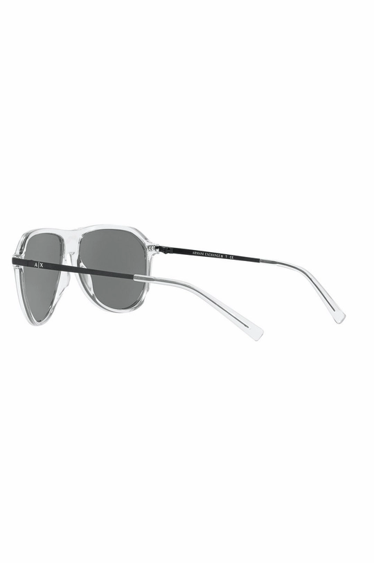 szary Armani Exchange Okulary przeciwsłoneczne 0AX4106S