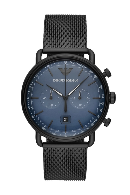 czarny Emporio Armani Zegarek AR11201 Męski