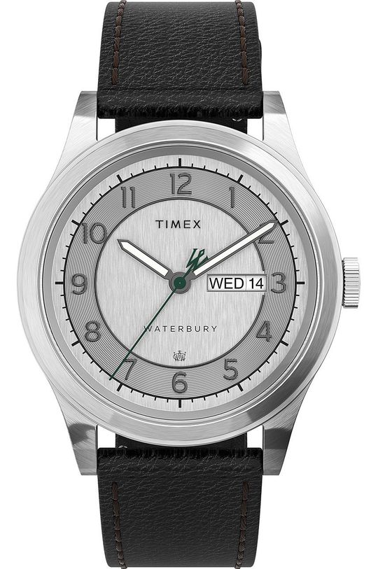 srebrny Timex Zegarek Męski