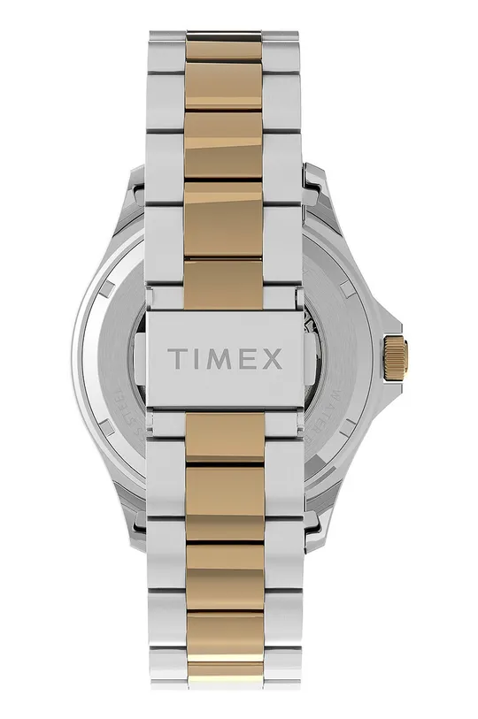 Timex zegarek TW2U83500 Navi XL Automatic Stal, Szkło mineralne